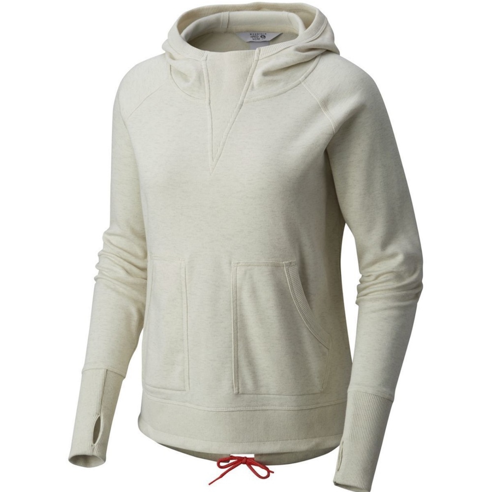 Mountain HardWear Fire Tower Oatmeal pullover hoodie L